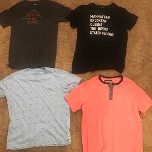 4 men’s shirts
